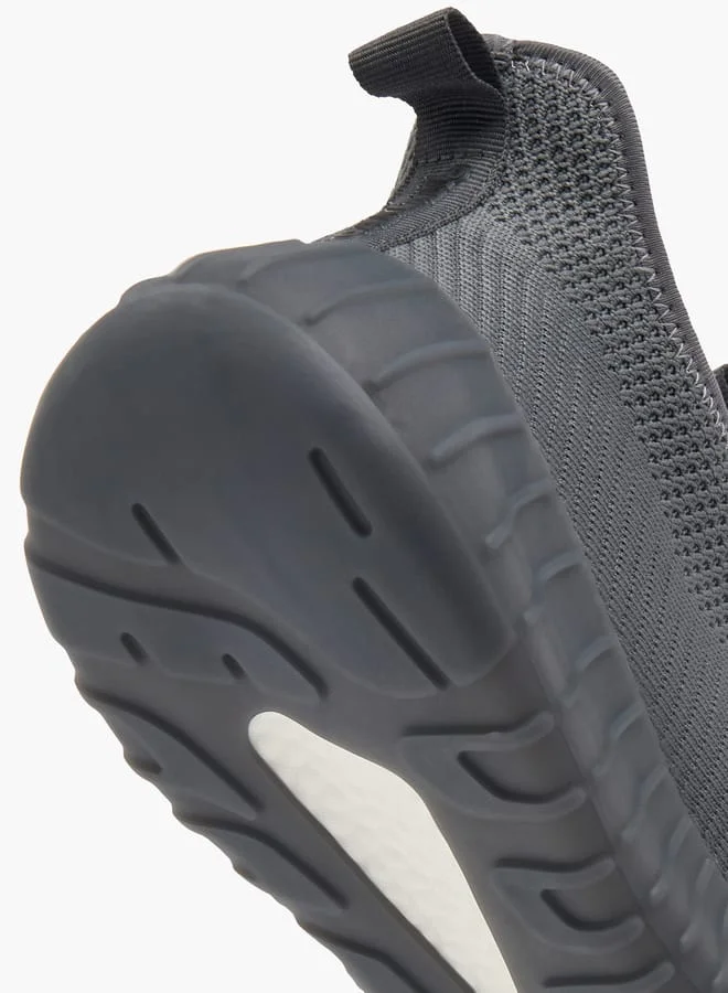 Oaklan by Shoexpress Men by Shoexpress Mesh Lace-Up Sneakers with Pull Tabs