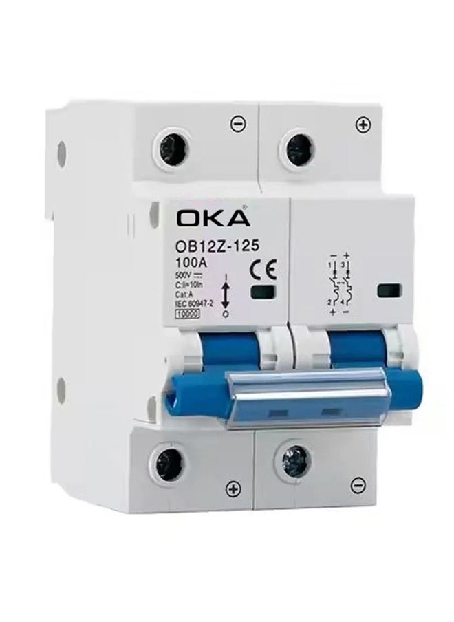 OKA OKA Double Circuit Breaker 100A–500V / Model OB12Z-125  - Image 1