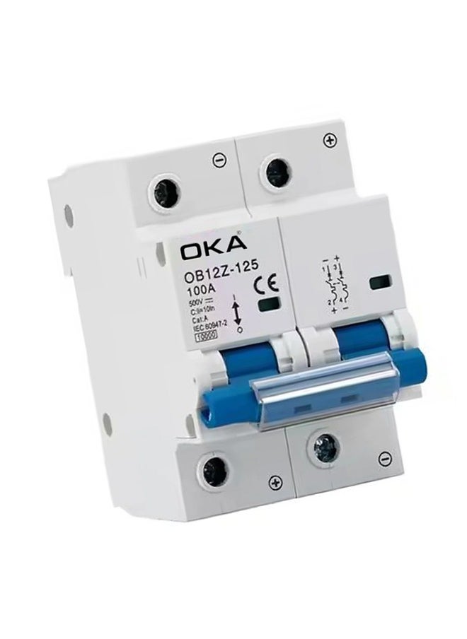 OKA OKA Double Circuit Breaker 100A–500V / Model OB12Z-125  - Image 2