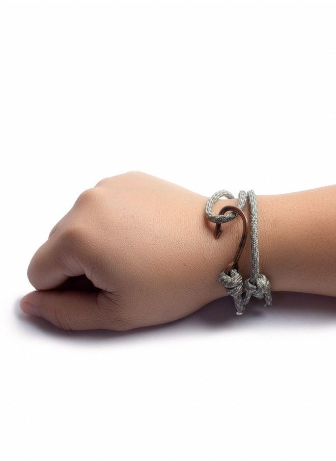 Elite Dose Fish Hook Anchor Nylon Bracelet  - Image 2