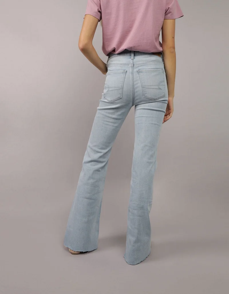 American Eagle AE Next Level Super High-Waisted Flare Jean