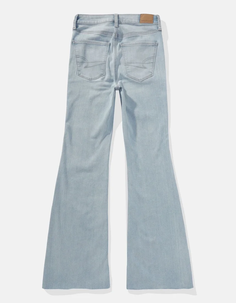 American Eagle AE Next Level Super High-Waisted Flare Jean