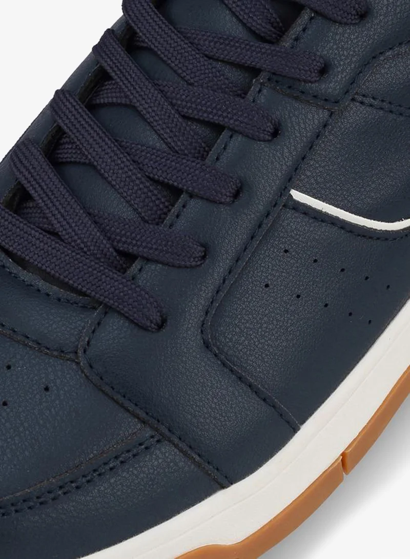 LBL By Shoexpress NAVY Men Lace-Up Ankle Sneakers for Men | Best Price UAE