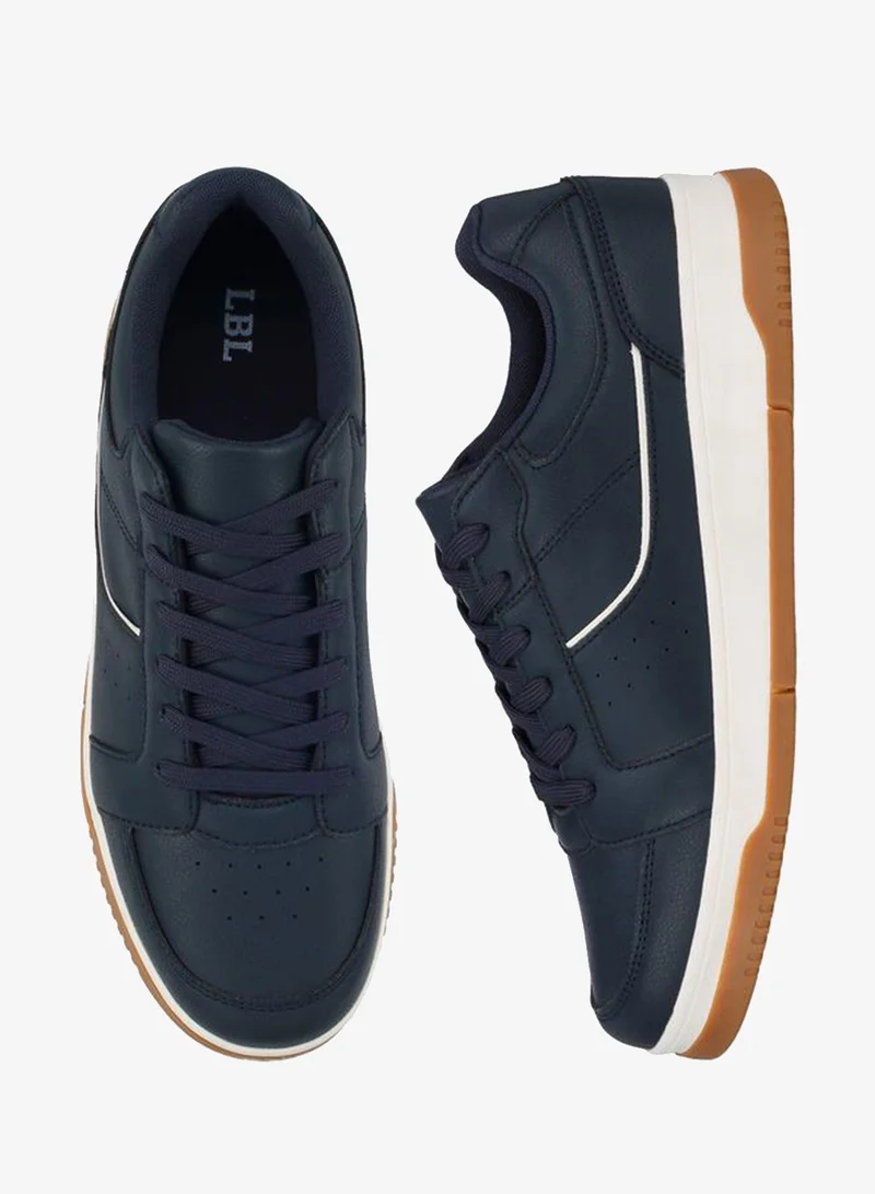 Men Lace-Up Ankle Sneakers