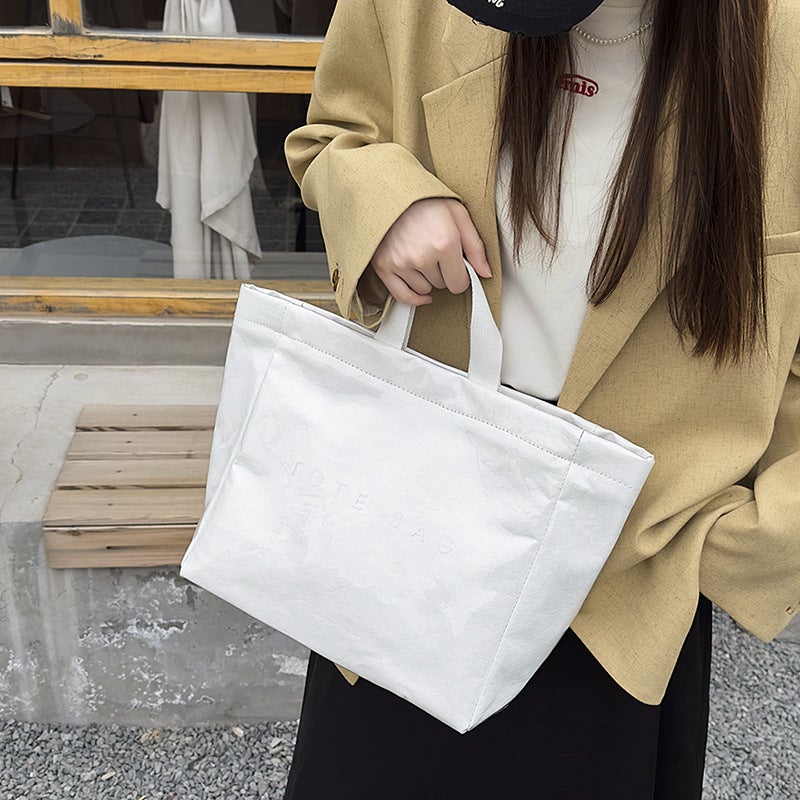 New Dupont Paper Large-Capacity Tote Crossbody Bag, Summer Exclusive Refreshing Handbag, Waterproof Ins-Style Handbag - Image 3