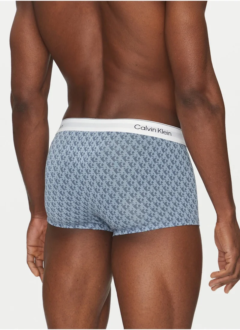 كالفن كلاين Icon Cotton Stretch Low Rise Trunk - 3 Pack