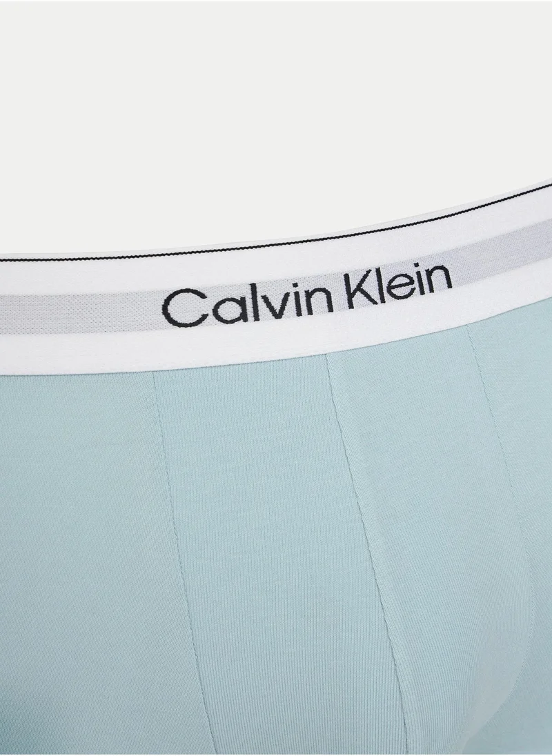 كالفن كلاين Icon Cotton Stretch Low Rise Trunk - 3 Pack