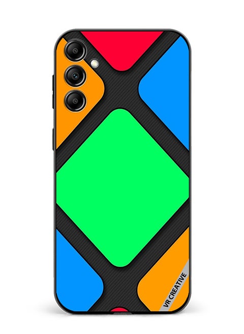 Protective Case Cover For Samsung Galaxy A15 5G/A15 Abstract Design Multicolour