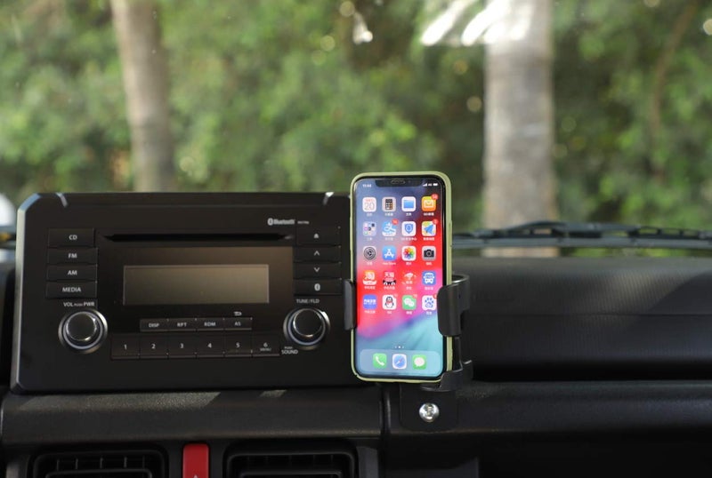 YOCTM حامل هاتف كوب 2 في 1 YOCTM لسيارة سوزوكي جيمني JB64 JB74W 2019 2020 2021 2022 2023 2024 حامل هاتف سيارة متعدد الوظائف حامل كوب ماء حامل مشروبات أسود - Image 5