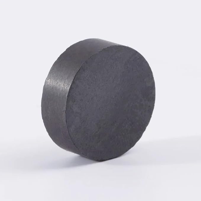 KRYTONE ® 100 Piece Black Round Magnet Set (15 X 3 MM) Use as Fridge Magnet, Door, Kitchen Organiser Magnet, Multipurpose Office Pack of 100(Black) - Image 2