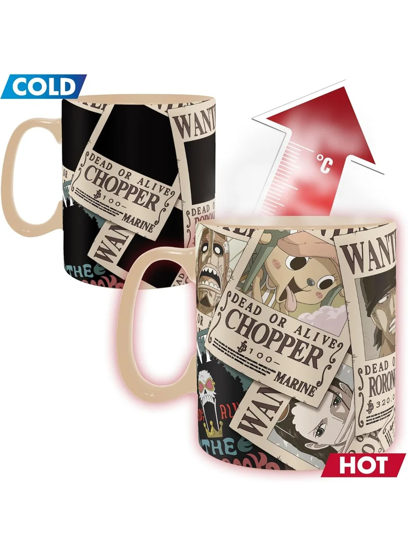 ABYstyle Heat Change Mug  –  OnePiece: Wanted Poster  –  460 mL
