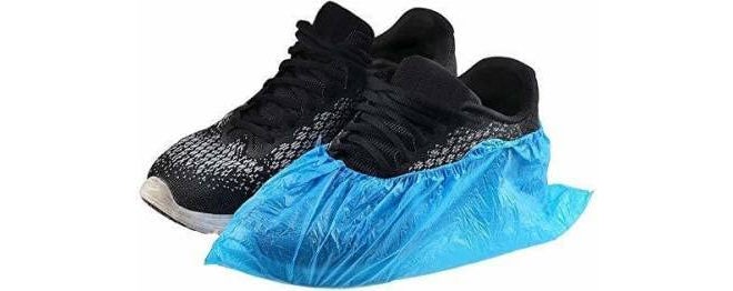 WELLSTAR Disposable Shoe Cover BLUE Boots Shoe Cover PP (Polypropylene) BLUE Boots Shoe Cover, Toes Shoe Cover, High Heeled Shoe Cover, High Ankle Shoe Cover, Flat Shoe Cover - Image 4