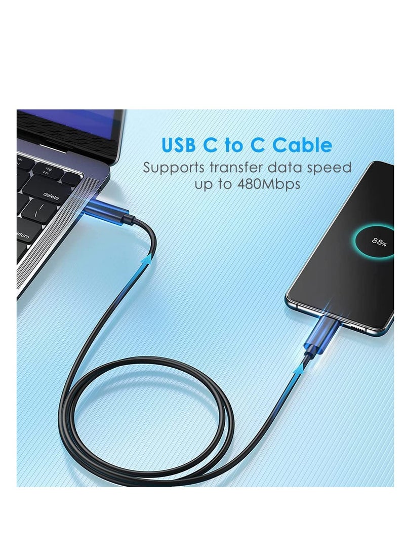 Generic - 25 Watt  Fast Charger Plug with 3.3 Feet USB C to C Cable,  Charger for Samsung Galaxy S25/S24/ S23/ S23 Plus/ S22/S22 Plus/S23 Ultra/Z Fold 5/S22 5G/Note 20/Note 20 Ultra/Tablets, - Image 1