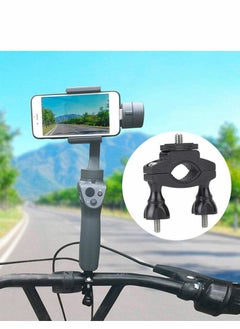 KASTWAVE Bike Camera Mount, Bicycle/Motorcycle Bracket with 1/4 Screw Adapter for OSMO Action, Gopro 7 6 5 4, SJCAM, XiaoYi Action Cameras, Handlebars Diameter of 1.3 3.2cm  - Image 2