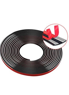 Car Weather Stripping, 19mm Car Sunroof Seal, Windshield Weather Seal Rubber Stripping Trim Weatherstrip Adhesive T Shape Sunroof Cover Leak Sound Proofing (5m)