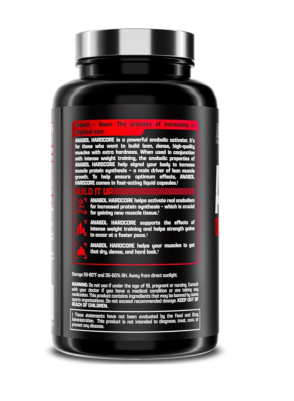 Nutrex Anabol Hardcore | Advanced Anabolic Activator For Muscle Growth & Strength