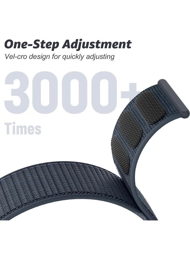 3pcs Nylon Replacement Wrist Band for iWatch Series 10 46mm, Compatible with iWatch Band 42mm/44mm/45mm/46mm/49mm, for iWatch Ultra Series 10 9 8 SE 7 6 5 4 3 2 1 - Image 2