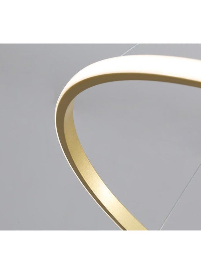 LED الثريا حلقة السقف الإضاءة لغرفة المعيشة غرفة نوم غرفة الطعام المطبخ ثريا تركب بالسقف بريق تركيبات إضاءة المنزل - Image 5