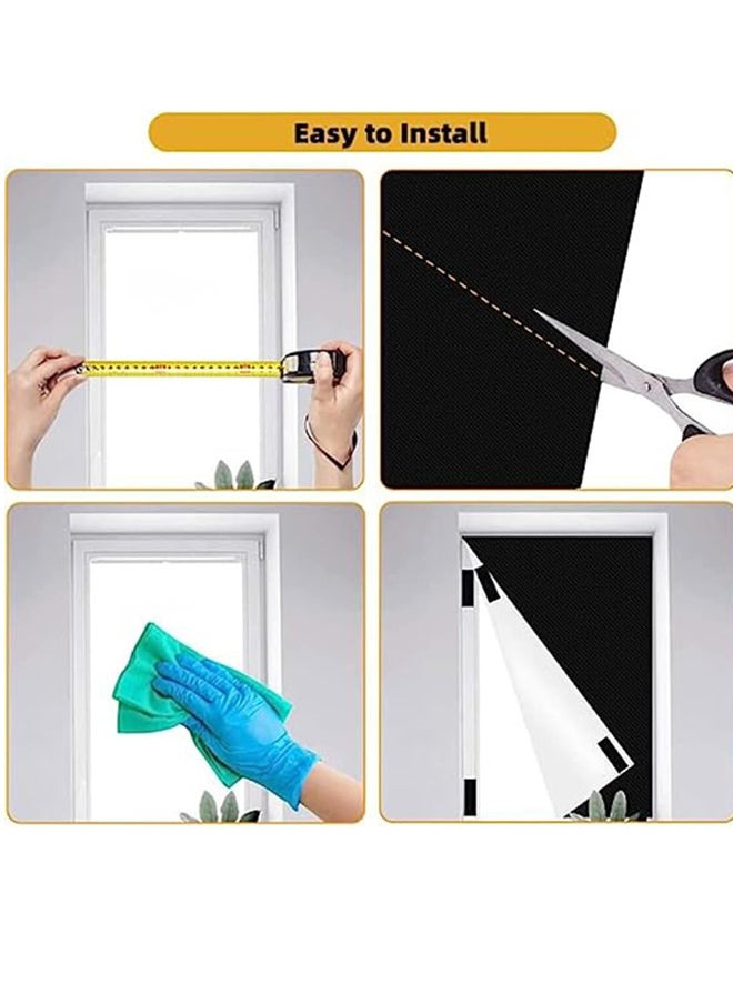 ستارة تعتيمBlackout Shades for Windows , 7 Pcs Set ستارة تعتيم DIY Portable Blackout Curtains can be cut,100% Blinds for Home Office Travel (1.45×3m) - pzsku/Z07AEBEDED994D42D2122Z/45/_/1734667883/b105f9a7-63b5-4e3f-a645-0c1a74447f63