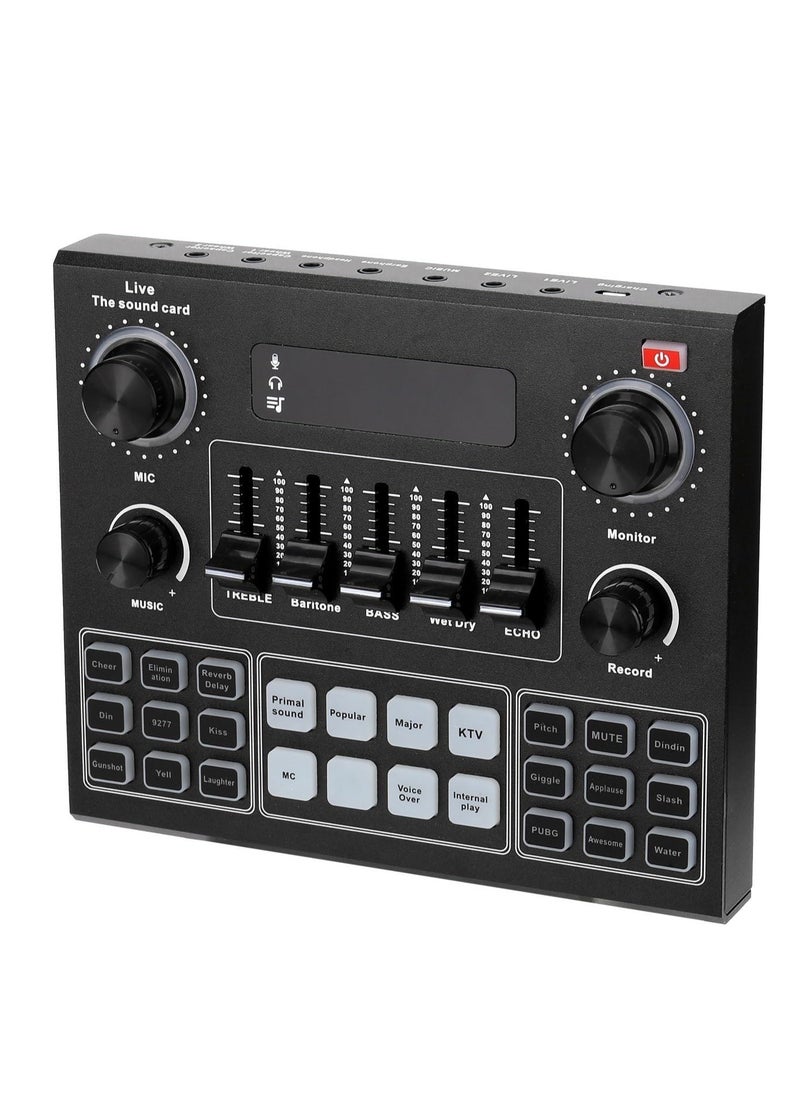 ELTRAZONE - Elite V9 Sound Card & BM800 Pro Microphone Bundle for Advanced Broadcasting - Image 1