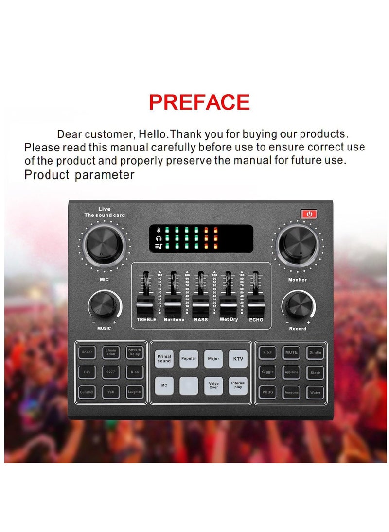 ELTRAZONE - Elite V9 Sound Card & BM800 Pro Microphone Bundle for Advanced Broadcasting - Image 1