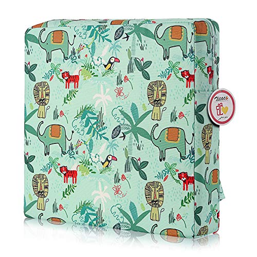 Zicac Portable High Chair Increasing Seat Cushion for Travel Dining Seat Pad for Toddler Kids Baby Infant Washable Thick Chair Seat Pads (Green) - Image 2