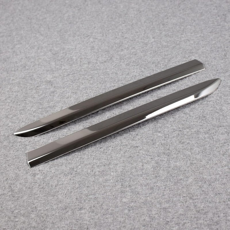 Beautost Bumper Corner Protection Cover Trims for Lexus RX350 RX350h RX500h F Sport 2023 2024 - Stainless Steel - Image 2