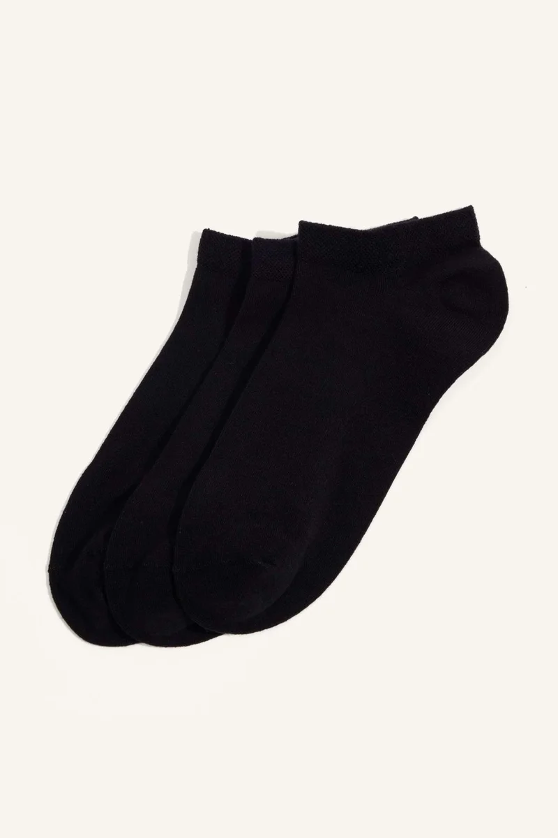 ديفاكتو Woman 3 piece Short Socks