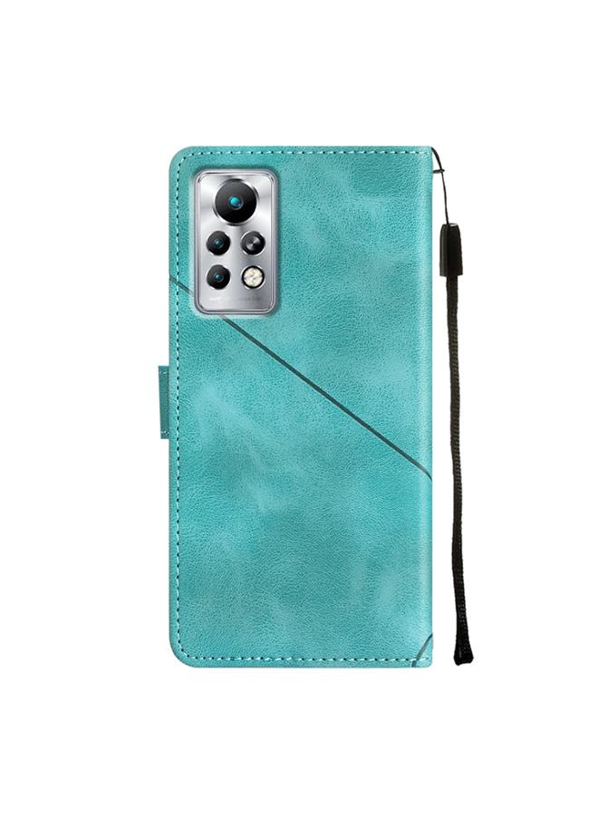 Zaboon Case For Infinix Note 11s / Note 11 Pro Skin-feel Embossed Leather Phone Case - Image 3