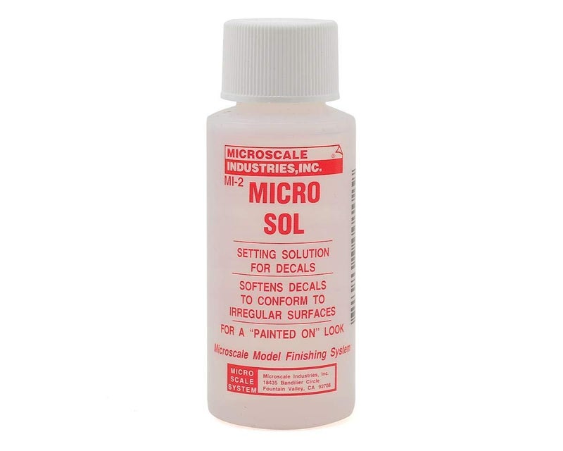 Microscale Industries Micro Sol Setting Solution - 1 oz for Decal Application - Image 2