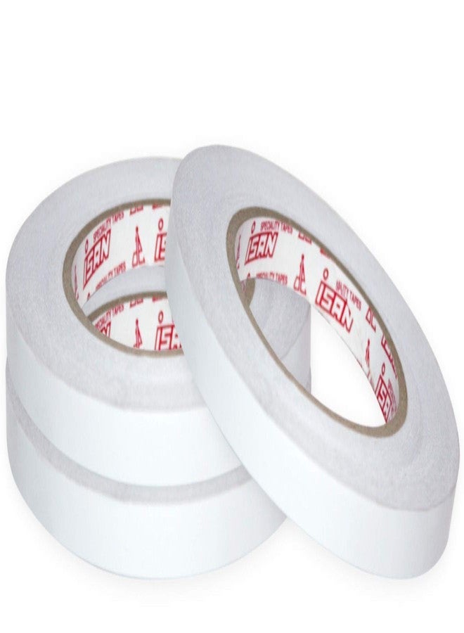 ISAN® Tissue Tape Duoble Sided Width 10mm X Length 50 Meters (5 Pcs) for Crafting, Scrapbooking, Gift Wrapping, DIY projects - Image 1