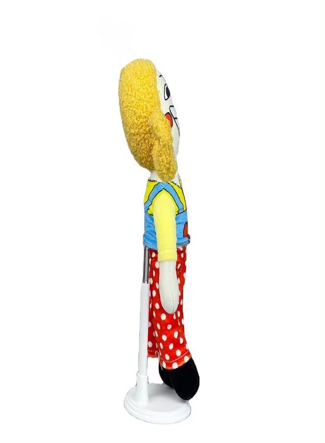 TechMax Solution Cute Yellow RED Big Smile Doll Plush Toy - Image 5