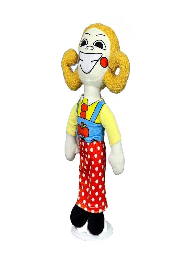 TechMax Solution Cute Yellow RED Big Smile Doll Plush Toy - Image 3