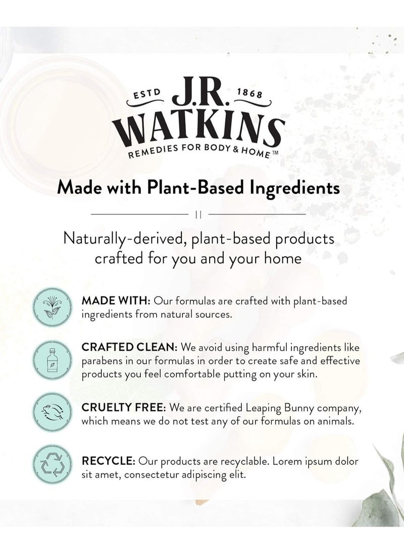 J.R.WATKINS J.R. Watkins Daily Moisturizing Coconut Milk and Honey Body Wash, 18 Fl Oz  - Image 3
