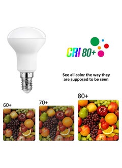 E14 LED Spotlight Bulbs, R50 5W Dimmable, Warm White 2700K, 500LM, 120° Beam Angle, Equivalent to 40W R50, AC 230V, SES Screw Reflector 4 Pcs Small Edison (Warm White) - pzsku/Z07AF26234213B58444E2Z/45/_/1704875018/d6e01880-acb1-4760-9ed3-79272b338d54