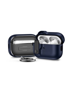 Blue Pop-Up Cover Airpods 3rd Generation Protective Shockproof Soft Silicone Protective Case, Protective Earphone Box Bluetooth Earphone Box