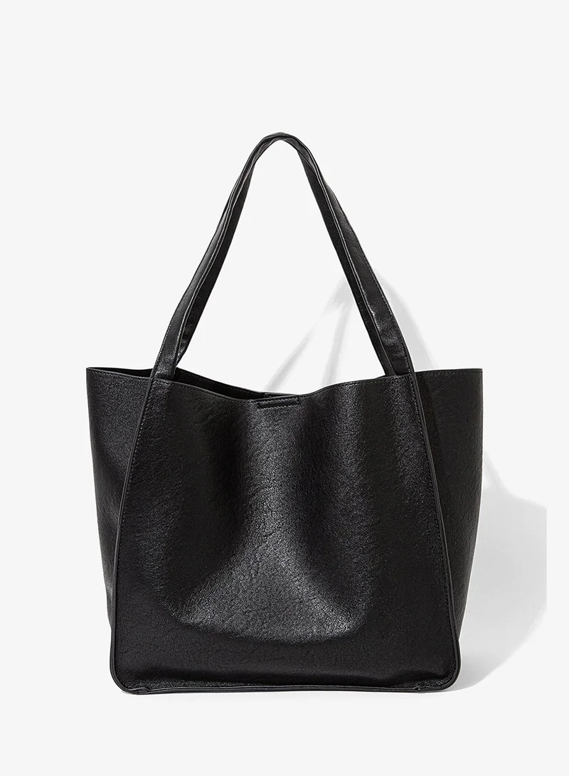 مافي Solid Shoulder Bag