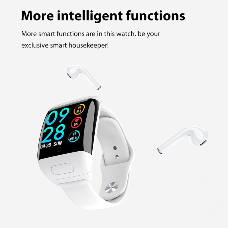 G36 Smart Watch With TWS Earphones Sports Bracelet Bluetooth 5.0 True Wireless Headphones Blood Pressure Heart Rate Sleep Monitor - Image 5