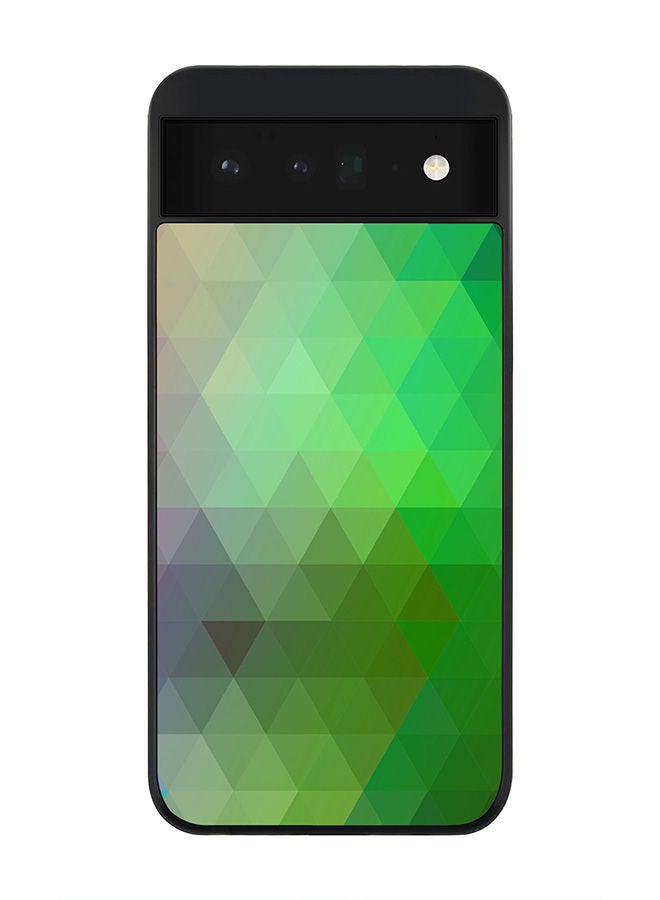 Stylizedd حافظة سوداء متينة لجهاز جوجل بيكسل 6 5G، حافظة رفيعة، حواف مطاطية مرنة، مضادة للسقوط، غلاف TPU جل رقيق - أوركيد بريزم - Image 1