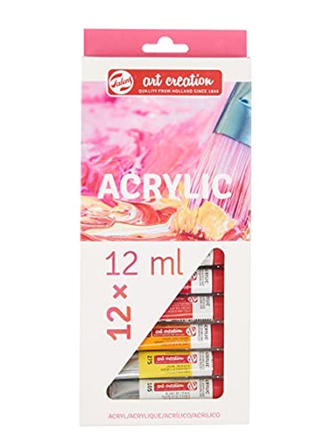 تالينز مجموعة ألوان أكريليك من تالينز آرت كرييشن | ١٢ × ١٢ مل - Image 3