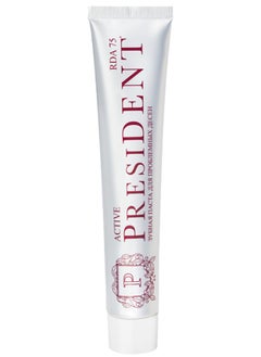 President President Active Toothpaste 75ml – Advanced Protection for a Healthy, Radiant Smile  - Image 2