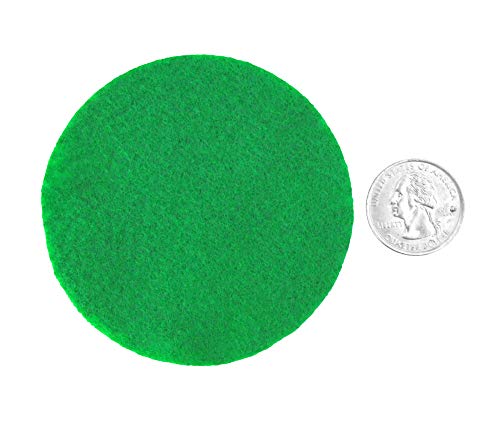 Playfully Ever After Green Craft Felt Circles (3 Inch - 30pc) - Image 2