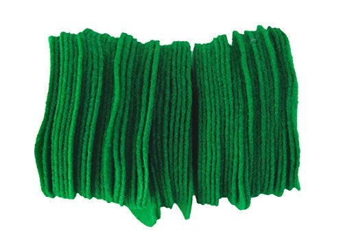 Playfully Ever After Green Craft Felt Circles (3 Inch - 30pc) - Image 3