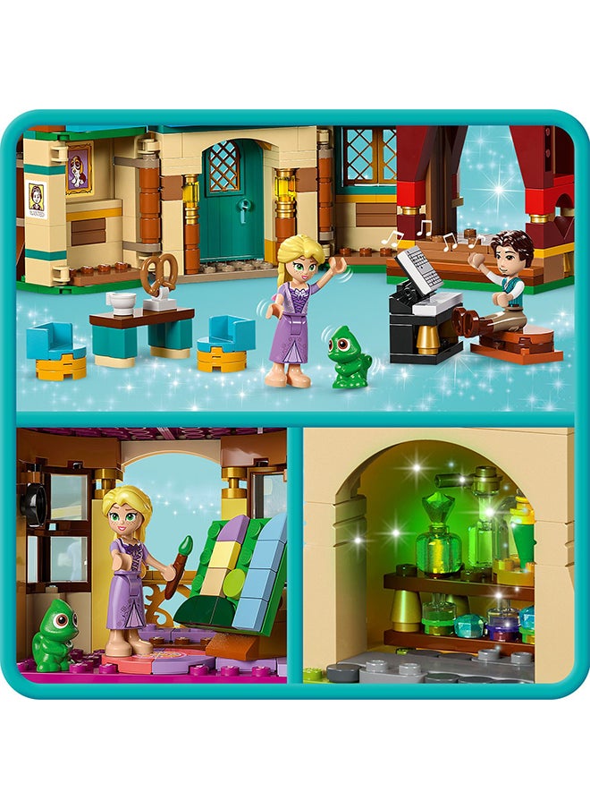 LEGO - Disney Princess Rapunzel’s Tower & The Snuggly Duckling Tangled Building Toy Set for 6+ Year Old Girls and Boys with Flynn Rider and Mother Gothel Mini-Dolls, A Fun Gift for Kids 43241 - Image 1