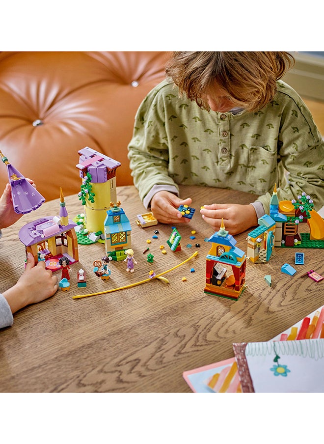 LEGO - Disney Princess Rapunzel’s Tower & The Snuggly Duckling Tangled Building Toy Set for 6+ Year Old Girls and Boys with Flynn Rider and Mother Gothel Mini-Dolls, A Fun Gift for Kids 43241 - Image 1