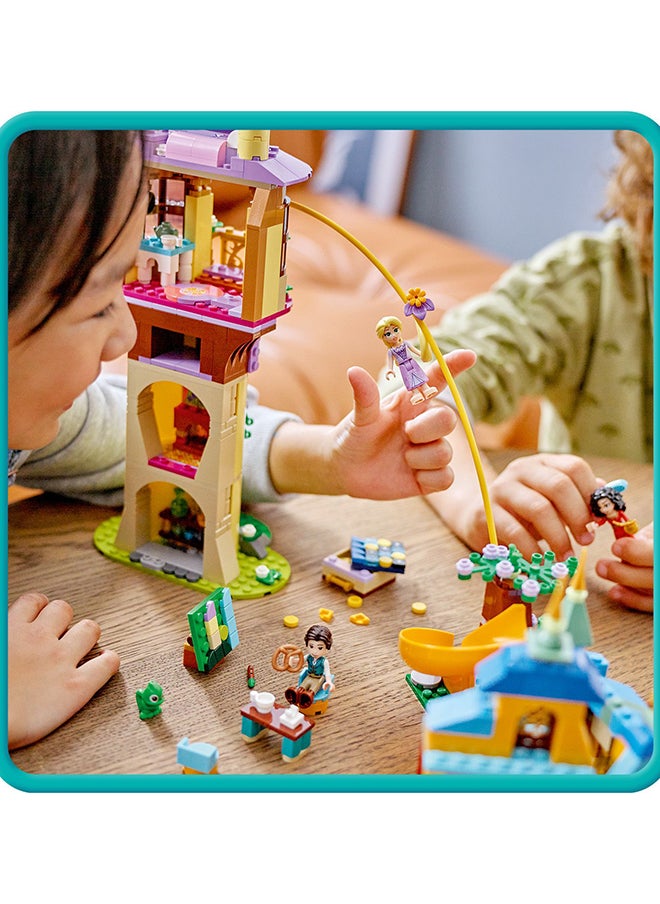 LEGO - Disney Princess Rapunzel’s Tower & The Snuggly Duckling Tangled Building Toy Set for 6+ Year Old Girls and Boys with Flynn Rider and Mother Gothel Mini-Dolls, A Fun Gift for Kids 43241 - Image 1