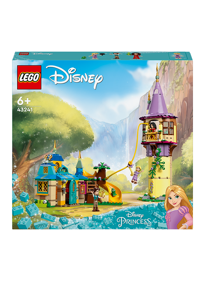 ليغو Disney Princess Rapunzel’s Tower & The Snuggly Duckling Tangled Building Toy Set for 6+ Year Old Girls and Boys with Flynn Rider and Mother Gothel Mini-Dolls, A Fun Gift for Kids 43241