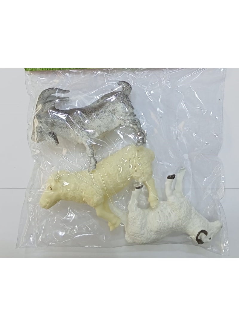 SBC Sheep Animal Model Toy - Realistic Plastic Sheep Figurine