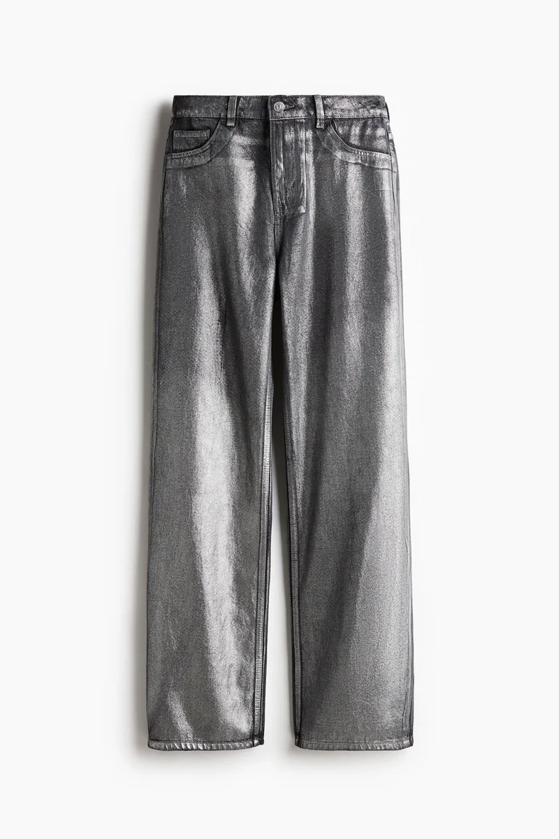 H&M Wide High Jeans