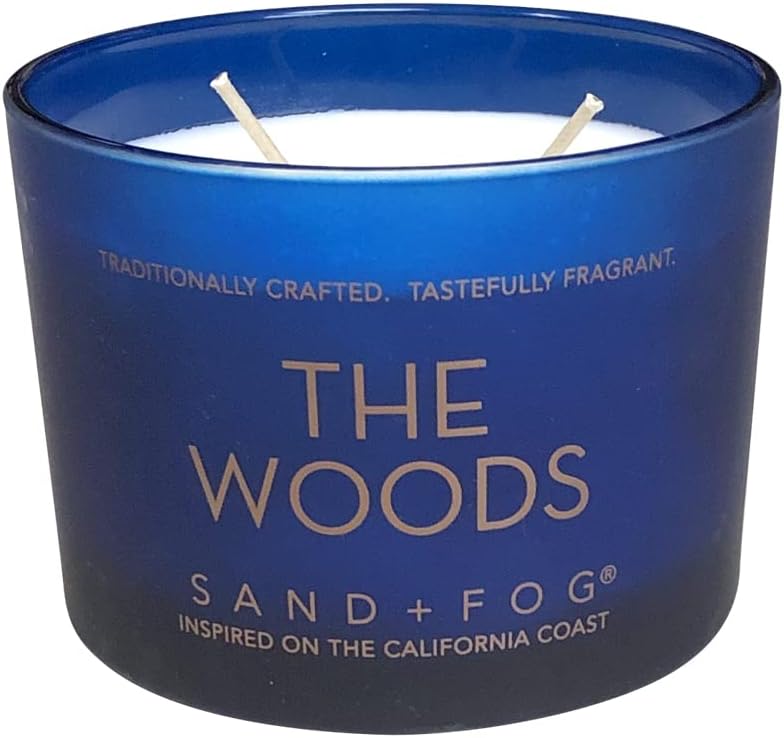 Sand + Fog Scented Candle - The Woods – Additional Scents and Sizes – 100% Cotton Lead-Free Wick - Luxury Air Freshening Jar Candles - Perfect Home Decor – 12oz - Image 2